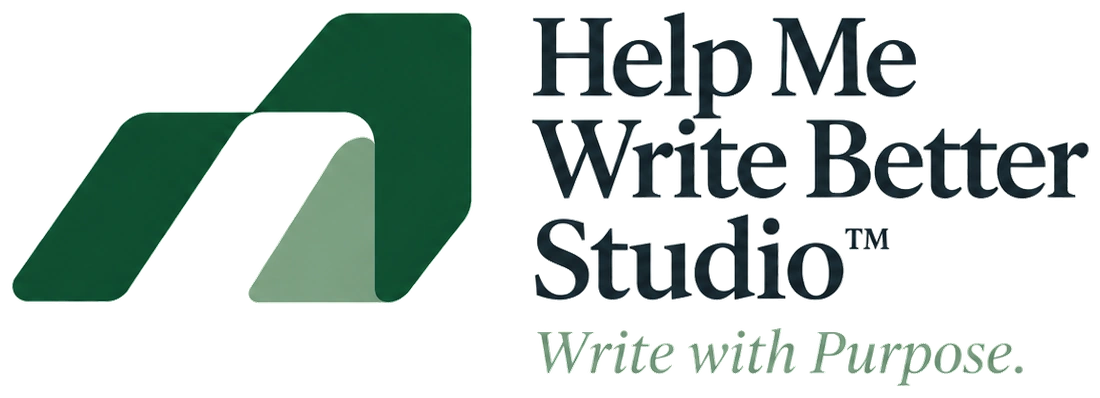 Help Me Write Better Studio — Write with Purpose