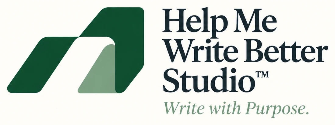 Help Me Write Better Studio — Write with Purpose